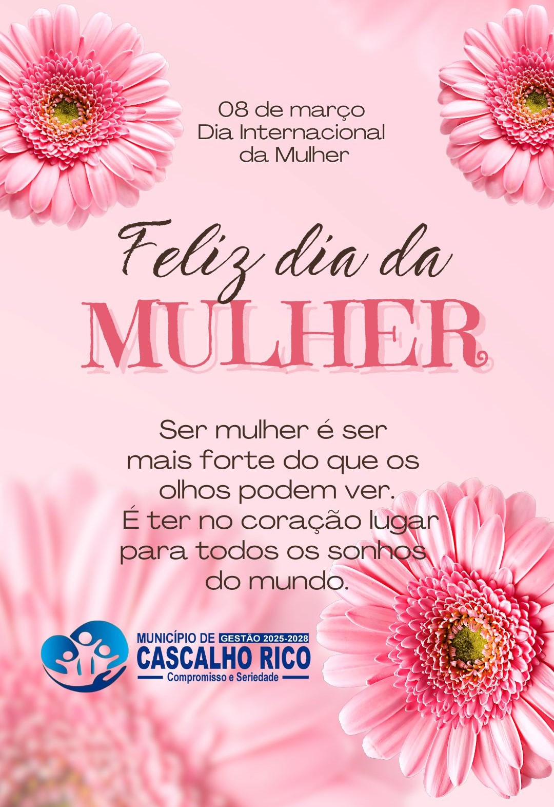 DIA INTERNACIONAL DA MULHER