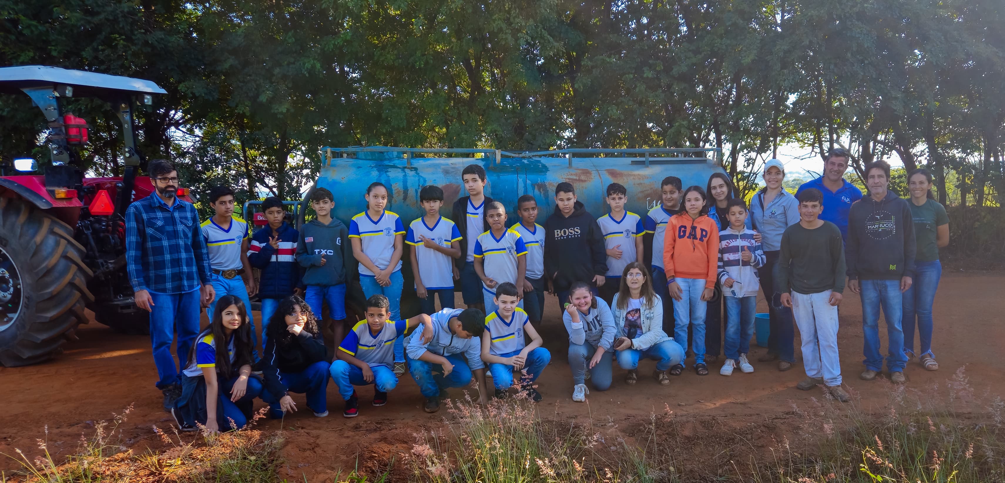 Replantio de frutíferas no Corredor Ecológico