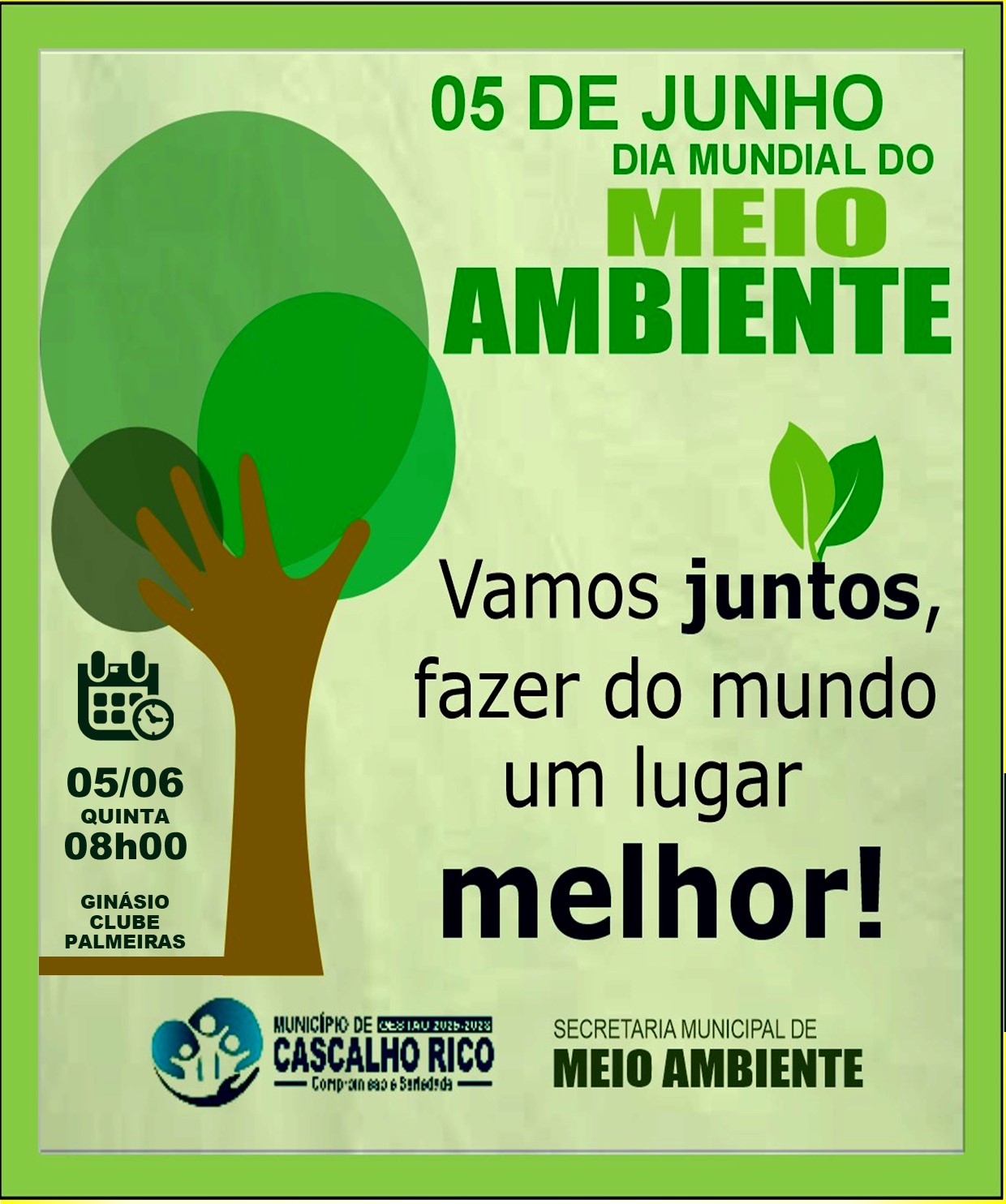 DIA MUNDIA DO MEIO AMBIENTE