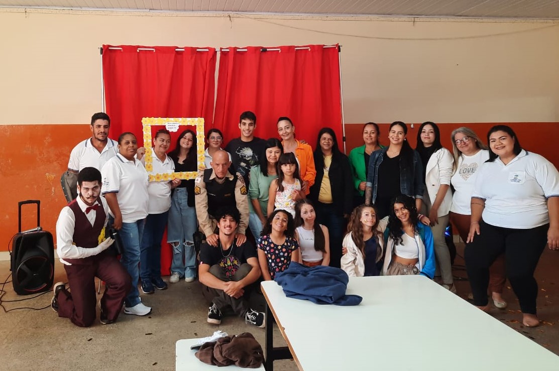 Maio Laranja foi tema de palestras em salas de aula de Cascalho Rico