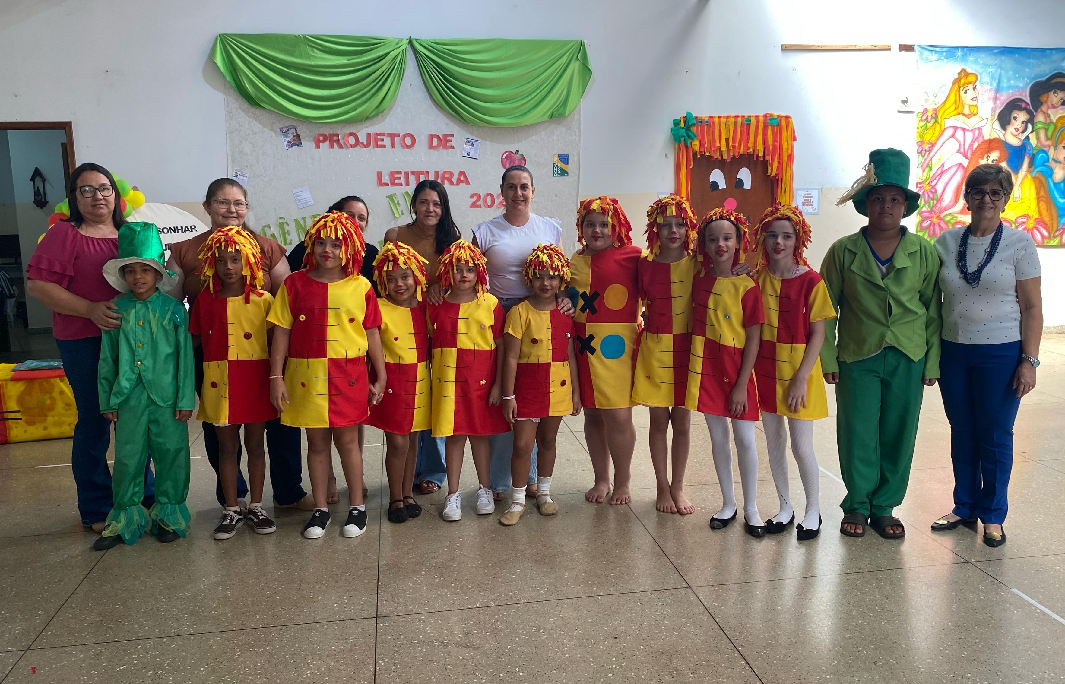 Projeto Leitura na Escola Santa Luzia da Boa Vista
