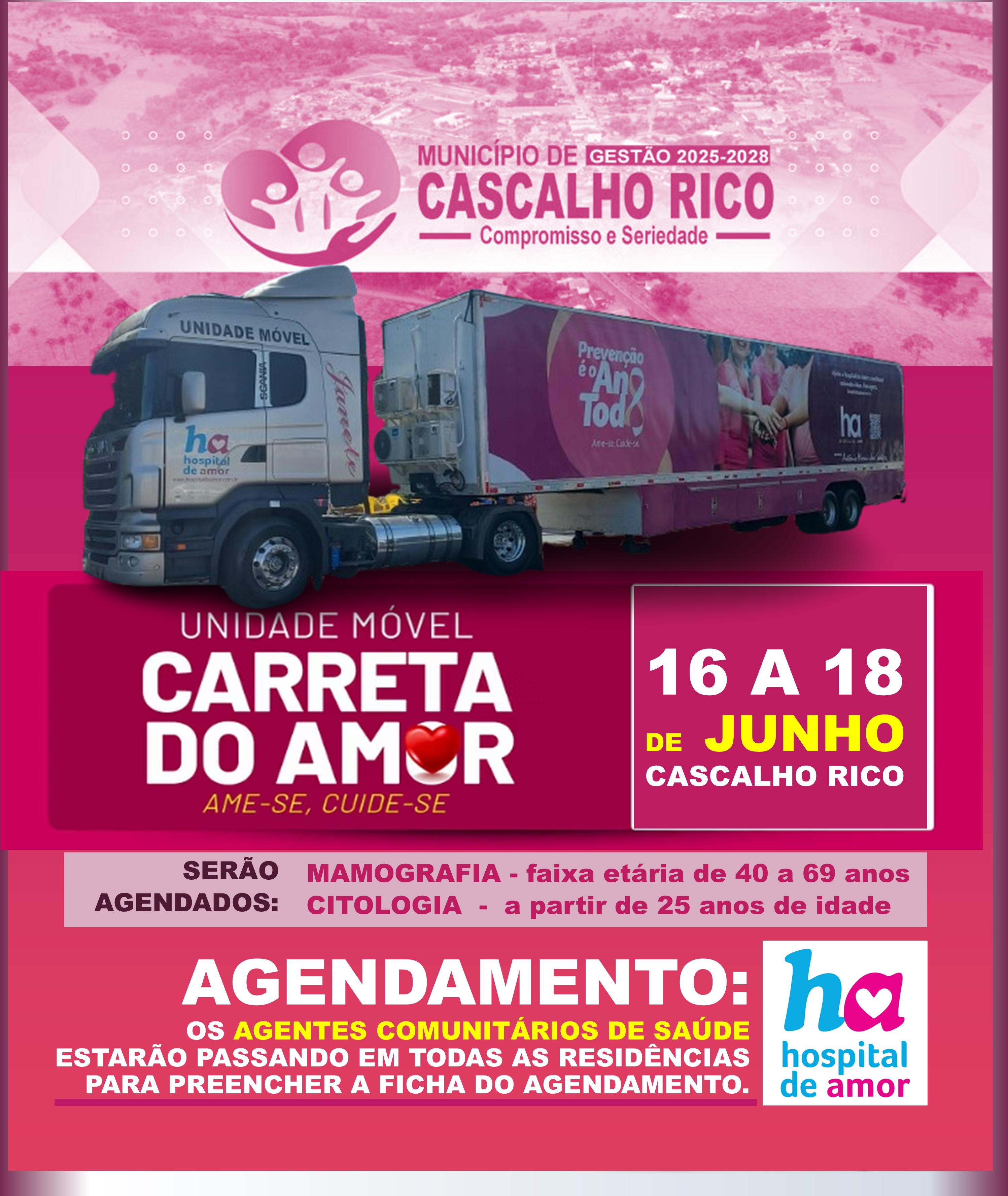 CARRETA DO AMOR EM CASCALHO RICO