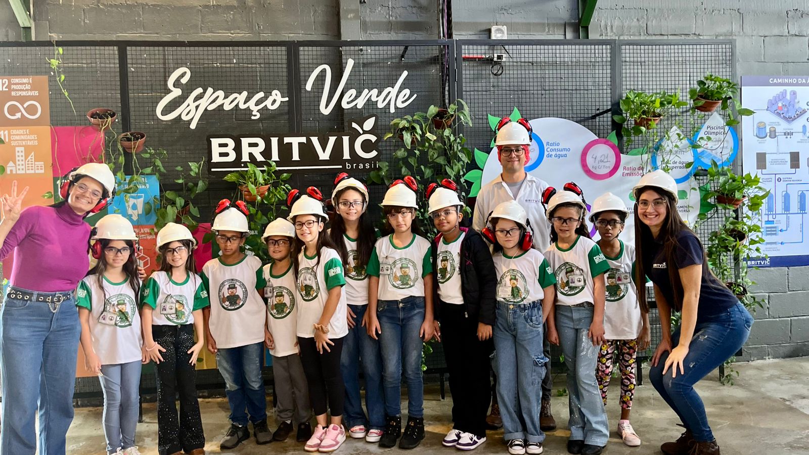 Estudantes visitam empresa MAGUARY