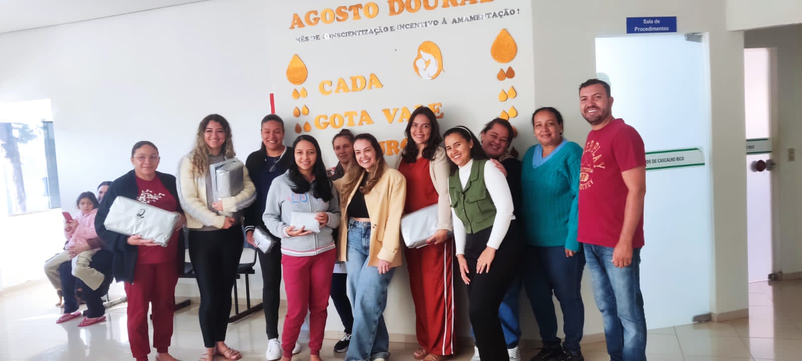 Gestantes participam de Roda de Conversa