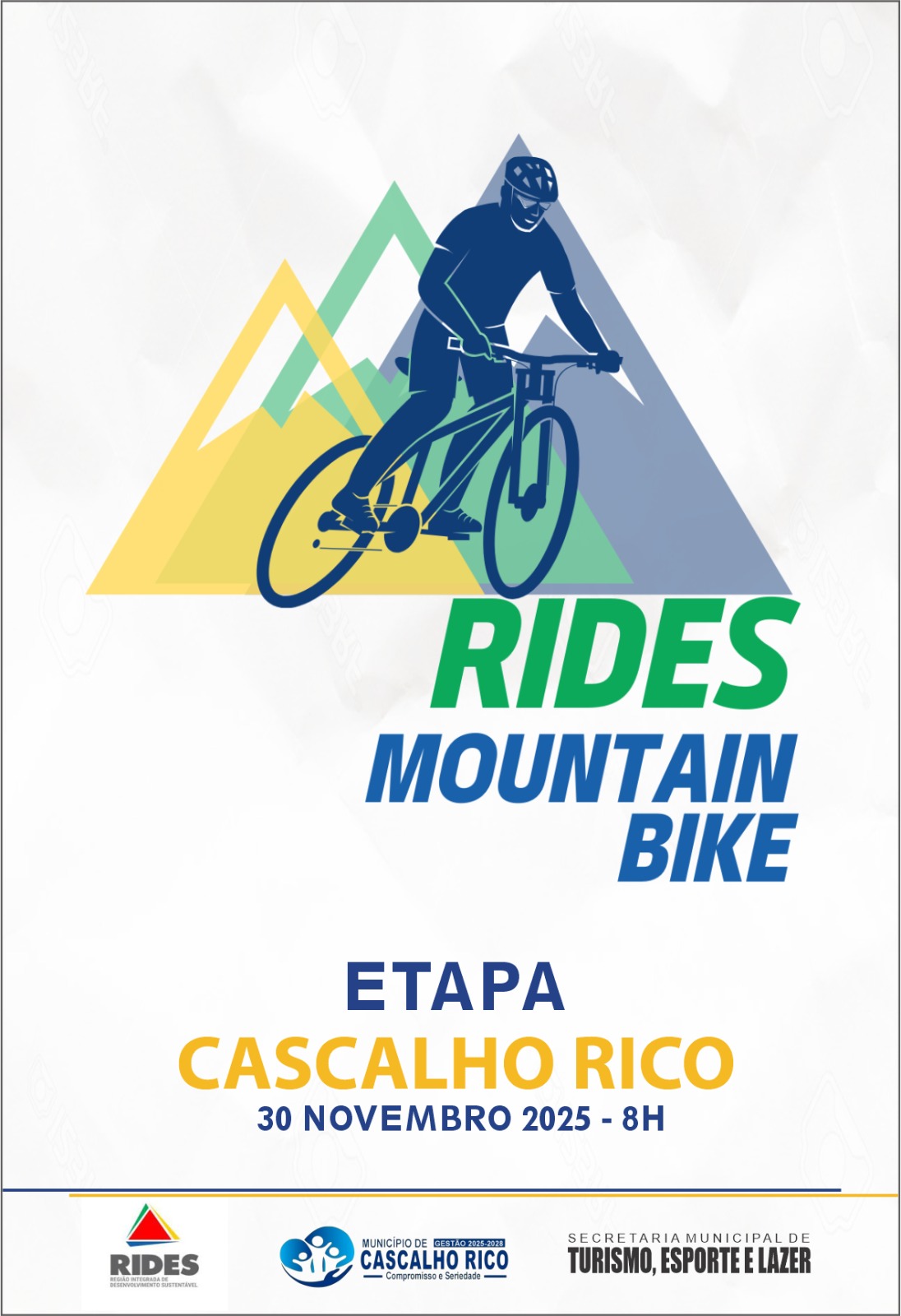 CORRIDA MONTAIN BIKE EM CASCALHO RICO