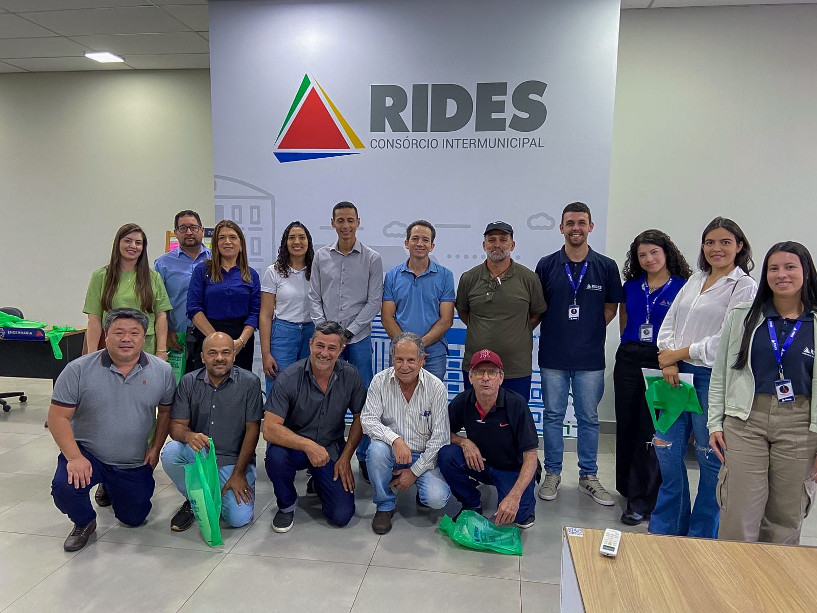 Reunião Técnica Ambiental no Consórcio RIDES