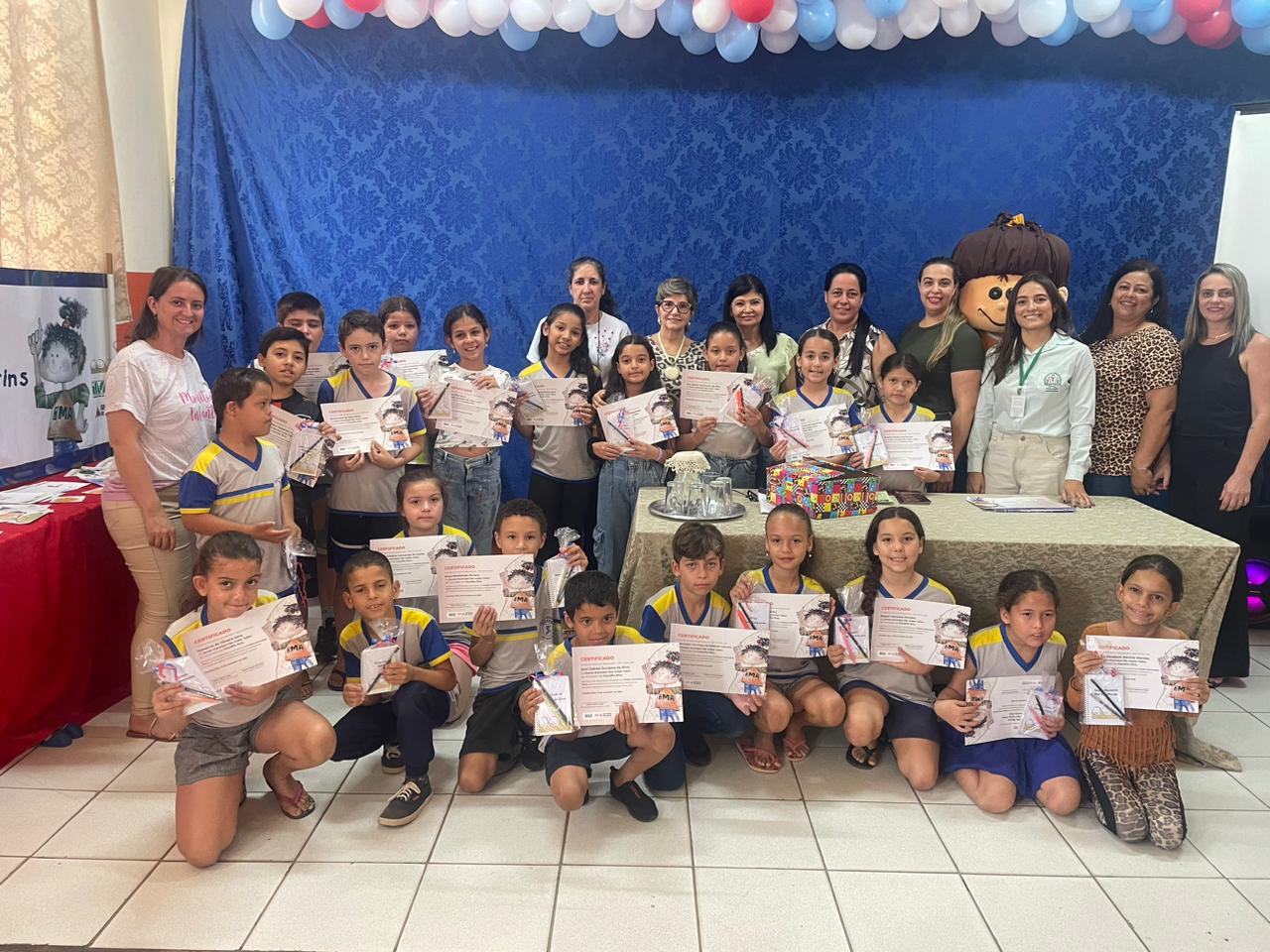 IMA encerra Projeto Sanitaristas Mirins em Cascalho Rico