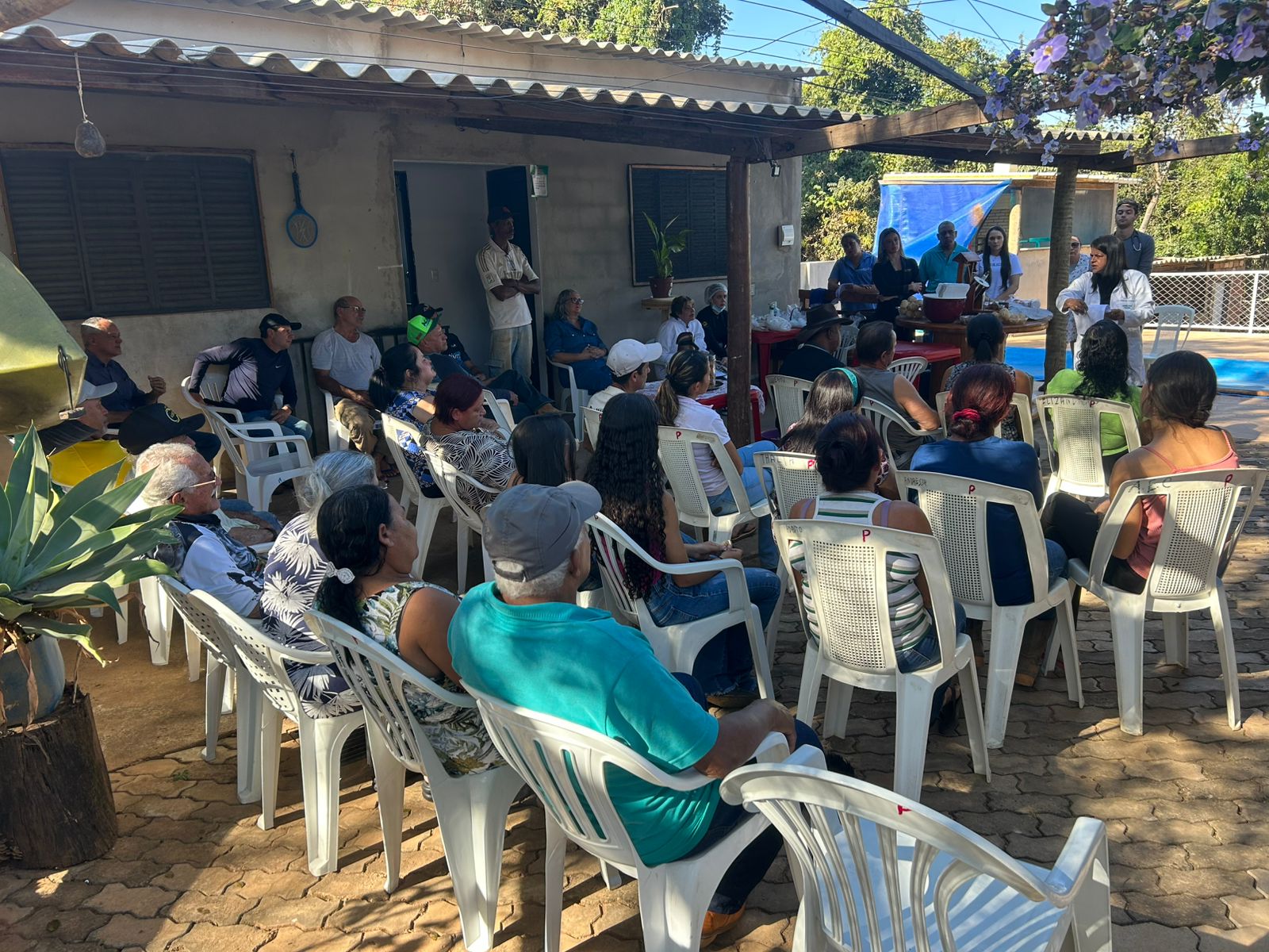 Secretaria de Saúde leva ação para Região do Rancho Fundo