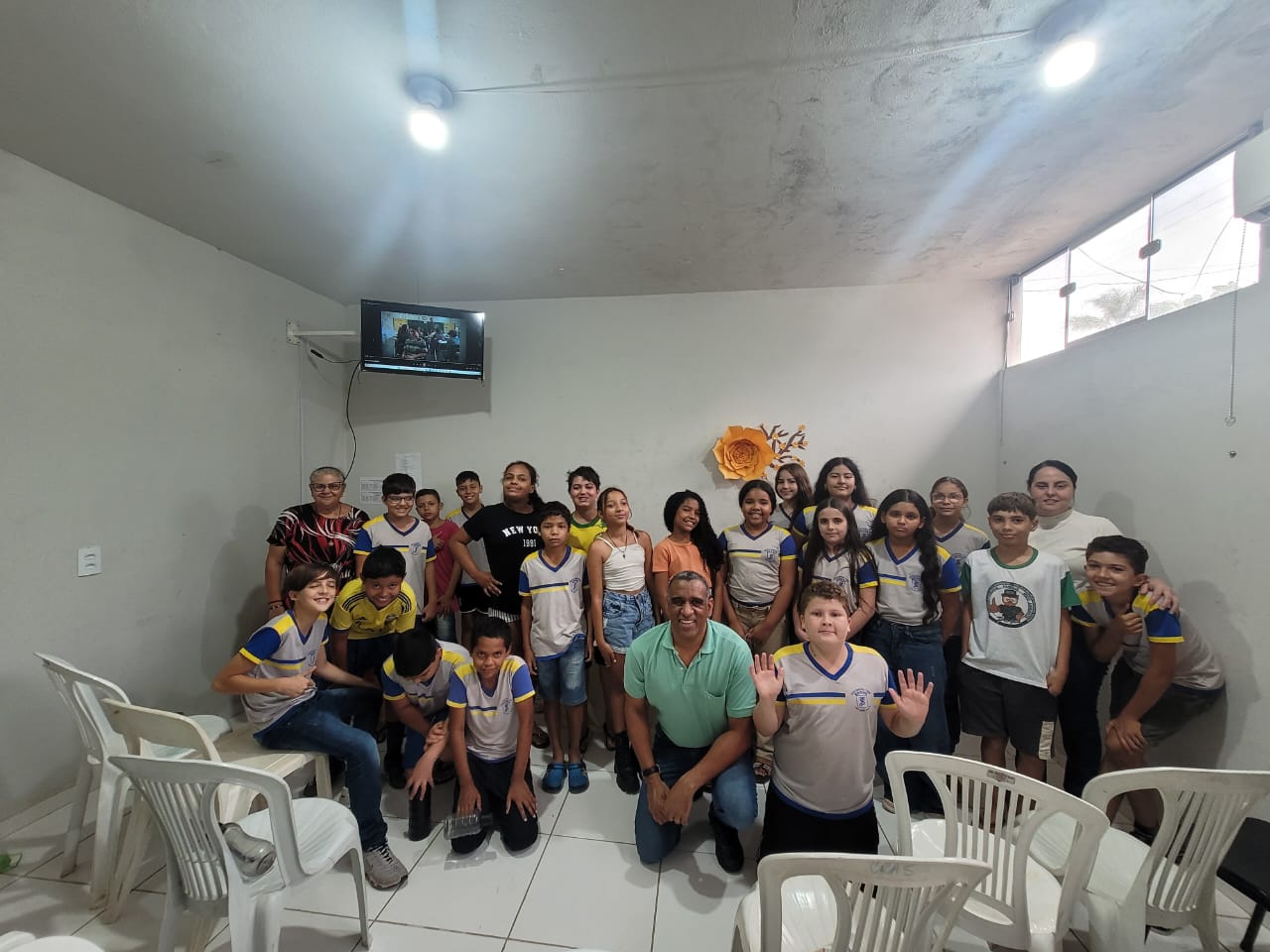 Ação Social com atividade nas escolas do Município